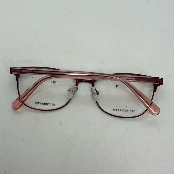 Liz Claiborne LCU504 Eyeglasses Frames RXable LHF Burgundy NWOT